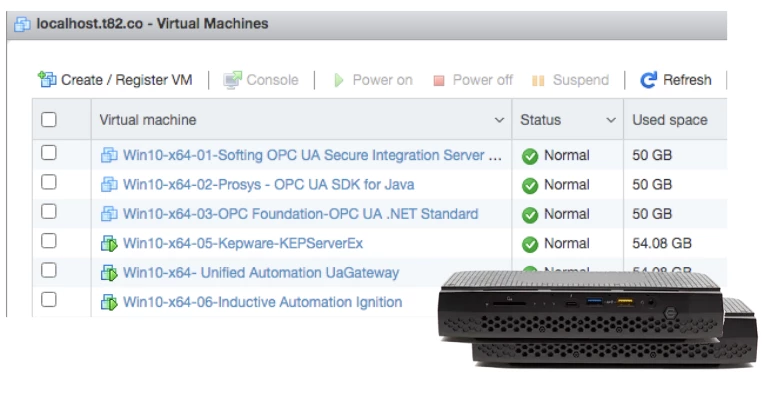 Intel NUC with VMWare ESXi