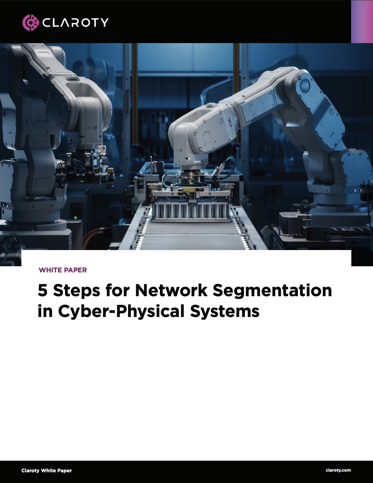 Thumbnail for the Claroty White Paper titled