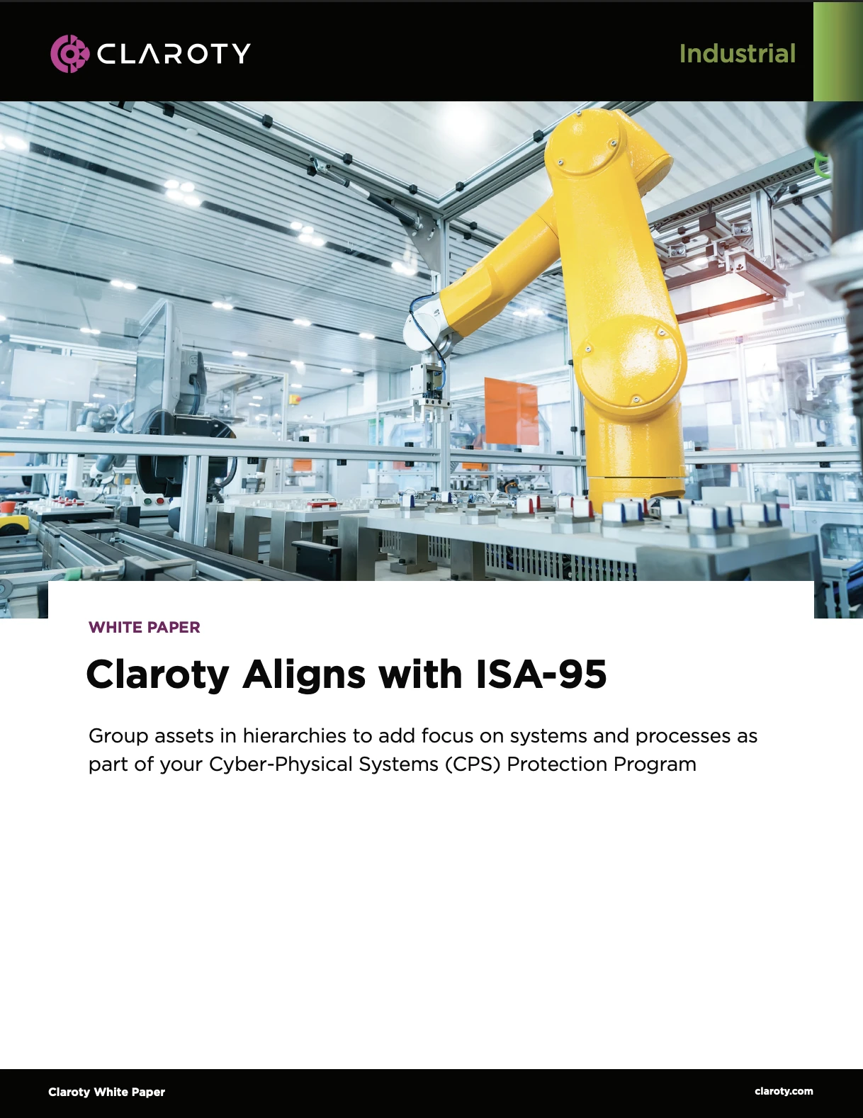 Ias95 Claroty Aligns with ISA-95 | Claroty