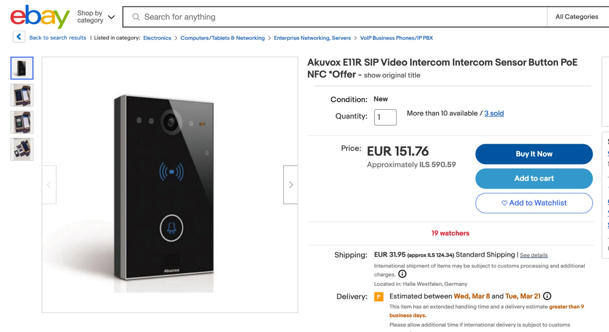 Akuvox Intercom eBay