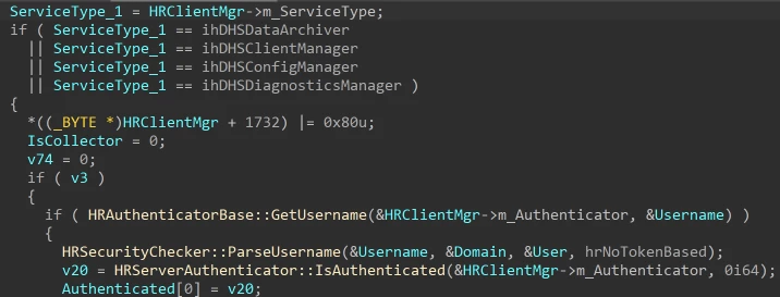 Service type Historian