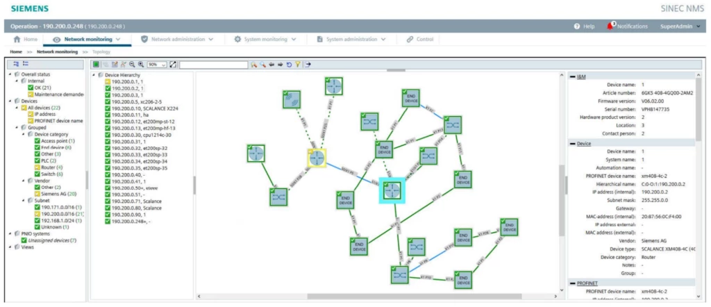 Securing Network Management Systems (Part 3): Siemens SINEC NMS