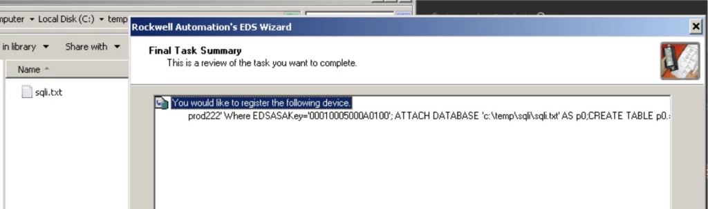 EDS Subsystem Vulnerabilities Expose OT Assets to Malicious File Delivery