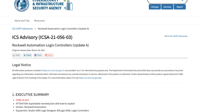 Team82 Discovers Critical Authentication Bypass in Rockwell Software