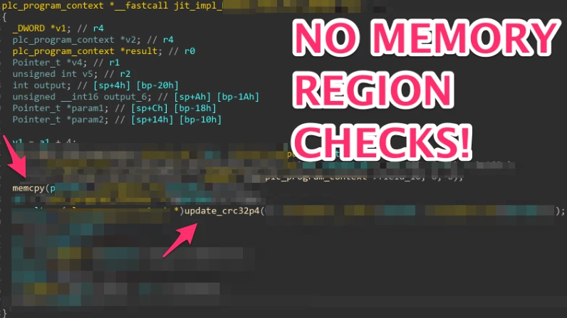Siemens no memory checks