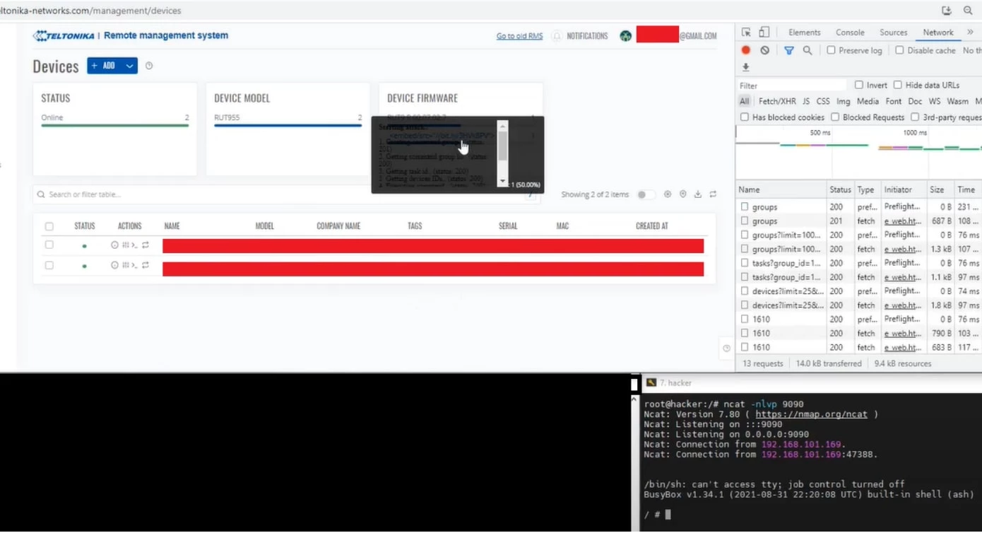 exploit.html web page